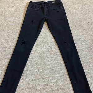 mavi jeans black size 28